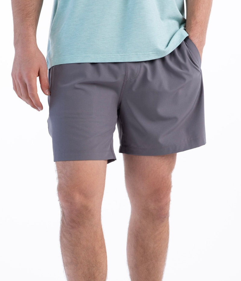 EVERYDAY HYBRID SHORTS CHARCOAL