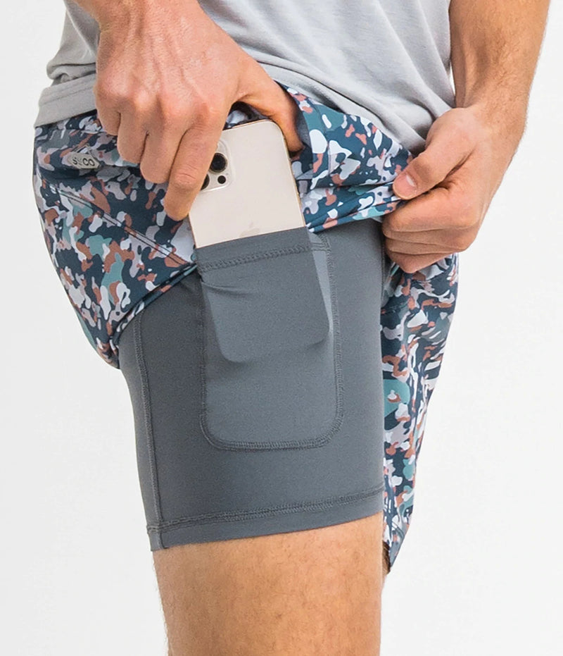 EVERYDAY HYBRID SHORTS COASTLINE