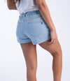 NOT YOUR MAMA'S DENIM SHORTS CHAMBRAY