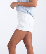 NOT YOUR MAMA'S DENIM SHORTS WHITE