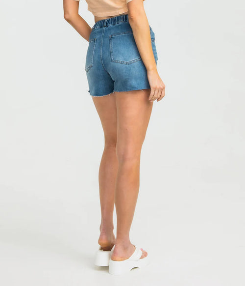 NYM DENIM SHORTS MEDIUM WASHED