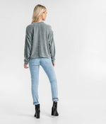 OPEN KNIT SWEATER PULLOVER