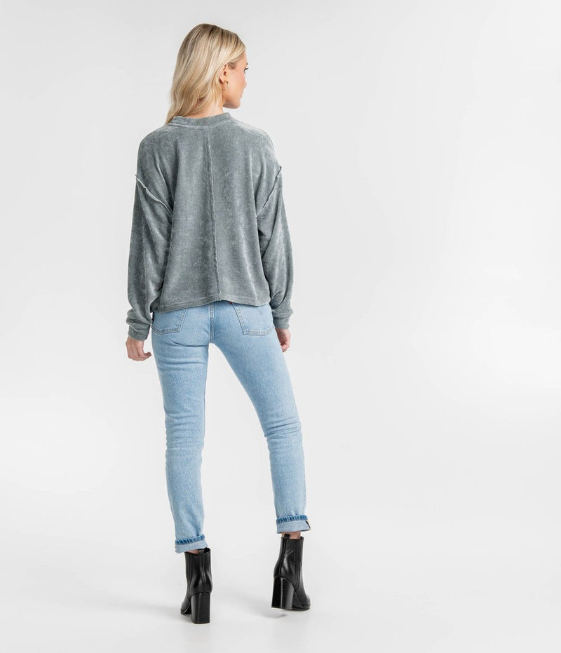 OPEN KNIT SWEATER PULLOVER