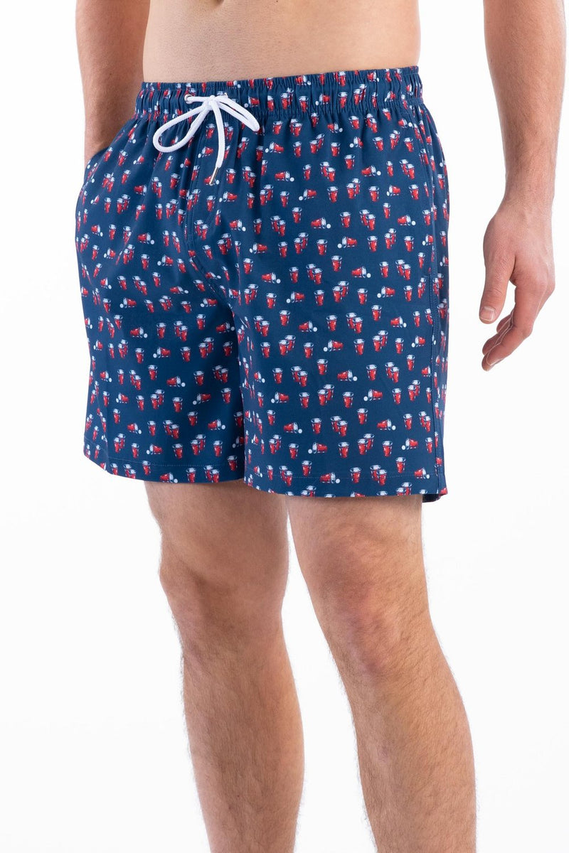 FLIP CUP SWIM SHORTS