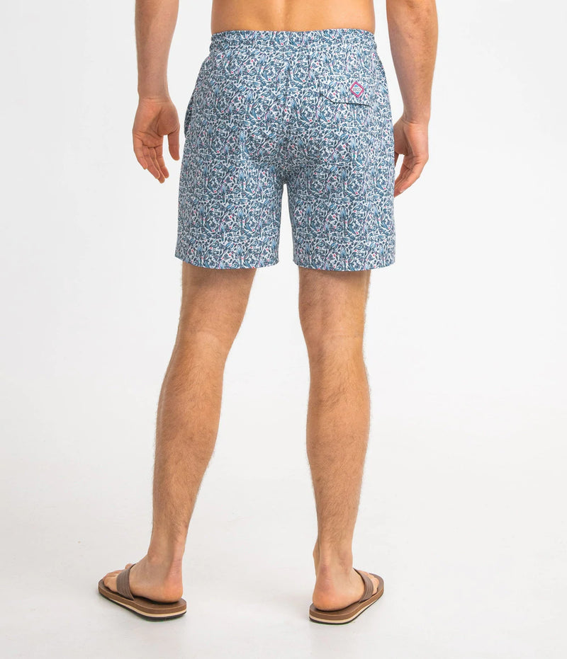 (LINED) BIRDS OF PARADISE SWIM SHORTS