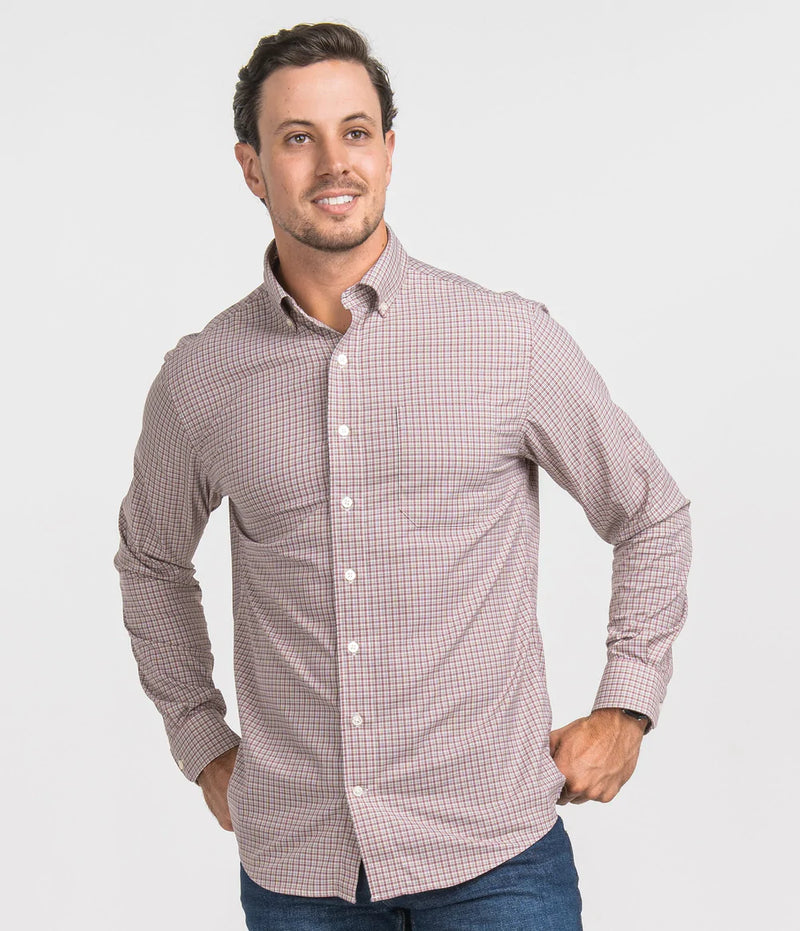 FIVE POINTS CHECK LS OXEN RED