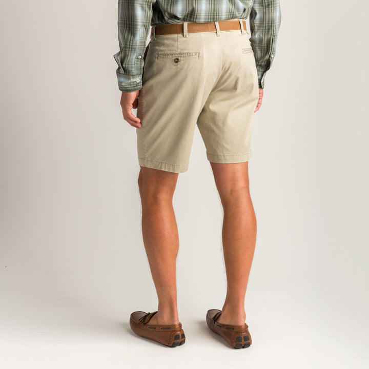 9" Gold School Chino Short Khaki