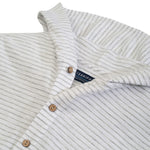 Bedlow Stripe Henley Hoodie