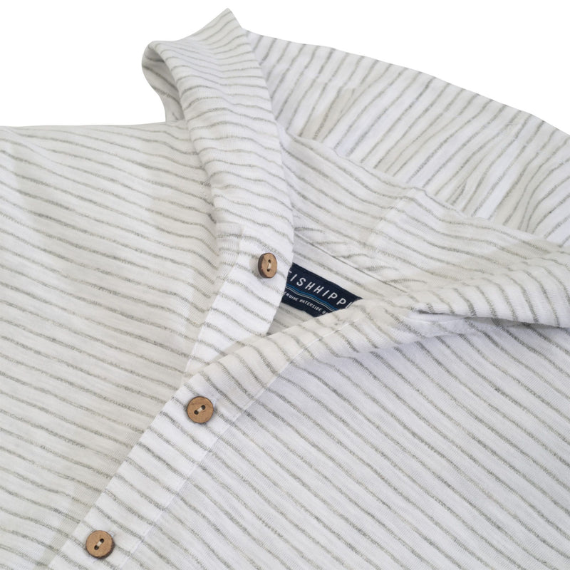 Bedlow Stripe Henley Hoodie